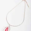 Soul Jewellery Pink Marble Pendant Necklace* Necklaces