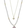 Knight & Day Pink Opal & Pearl Necklace* Boxed Gifts