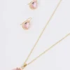 Soul Jewellery Pink Teardrop Necklace* Necklaces