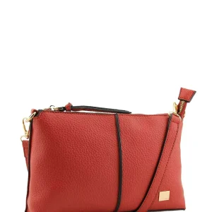 Dice Pipa Crossbody Bag In Red* Accessories