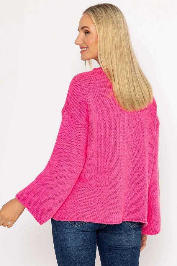 Pala D'oro Pocket Knit In Pink*Women Jumpers & Cardigans