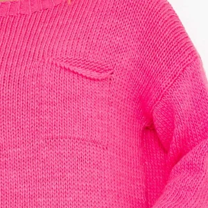 Pala D'oro Pocket Knit In Pink*Women Jumpers & Cardigans