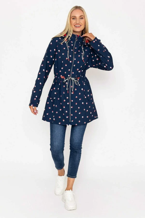 West Quay Polka Dot Print Bonded Jacket*Women Coats & Jackets