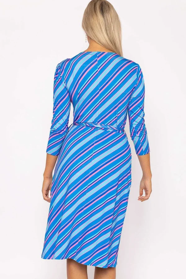 Rowen Avenue Printed Blue Jersey Dress*Women Dresses & Jumpsuits