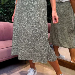 Pala D'oro Printed Midi Skirt In Green*Women Skirts & Shorts
