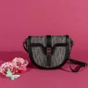 SOUL Accessories Printed Saddle Bag In Black*Women As Seen On Social