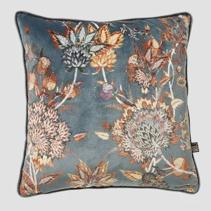 Scatter Box Protea 43X43Cm Cushion In Teal* Homeware