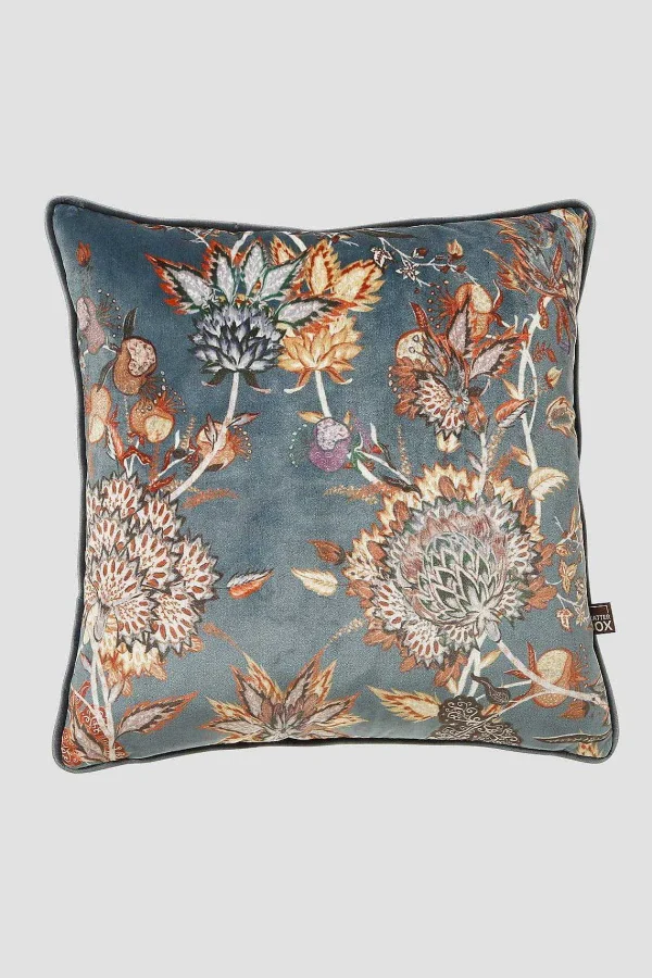 Scatter Box Protea 43X43Cm Cushion In Teal* Homeware