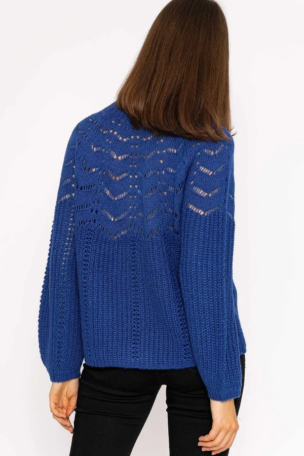Rowen Avenue Puff Sleeve Knit In Cobalt*Women Jumpers & Cardigans