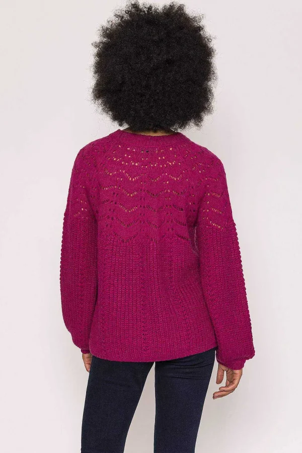 Rowen Avenue Puff Sleeve Knit In Fuschia*Women Jumpers & Cardigans