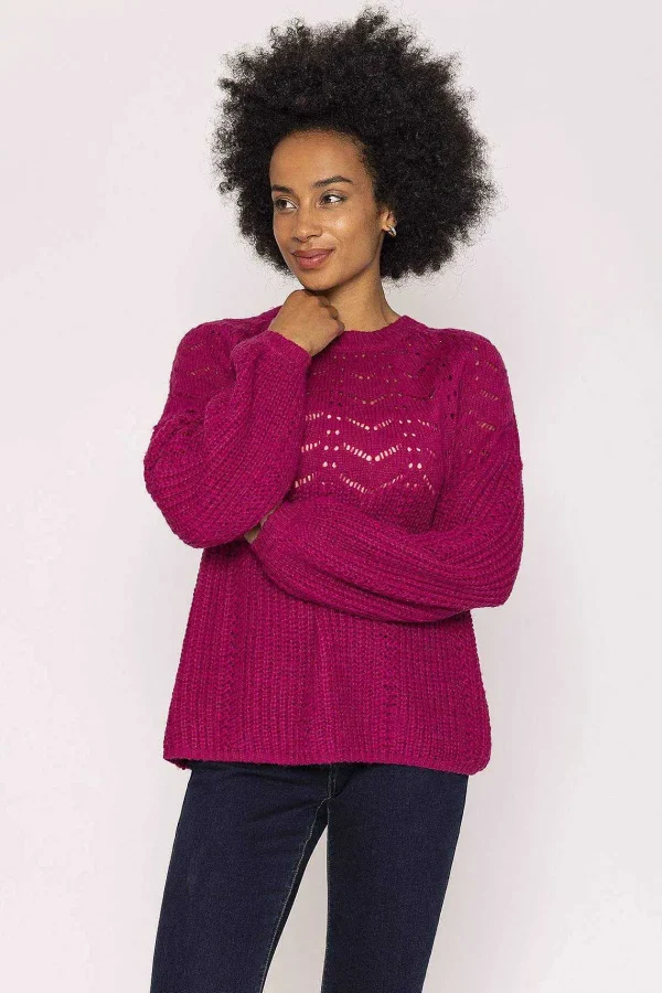 Rowen Avenue Puff Sleeve Knit In Fuschia*Women Jumpers & Cardigans