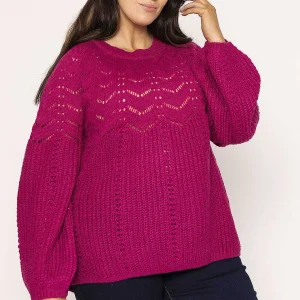 Rowen Avenue Puff Sleeve Knit In Fuschia*Women Jumpers & Cardigans