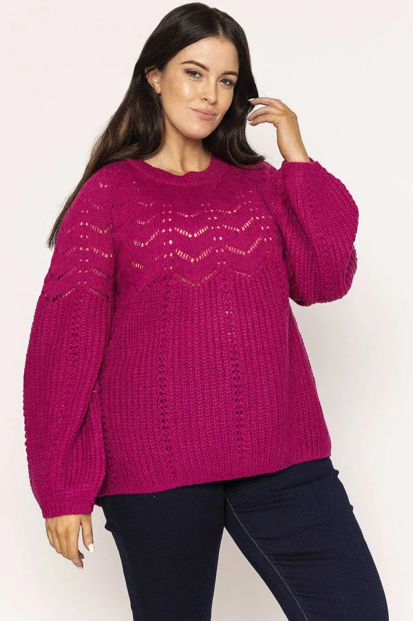 Rowen Avenue Puff Sleeve Knit In Fuschia*Women Jumpers & Cardigans