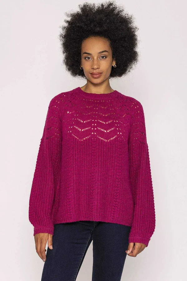 Rowen Avenue Puff Sleeve Knit In Fuschia*Women Jumpers & Cardigans