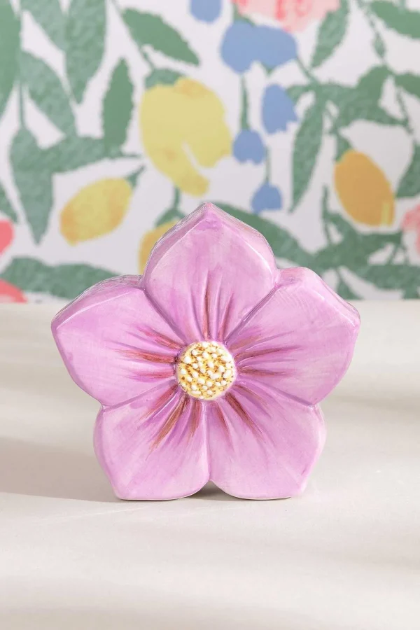 Carraig Donn HOME Purple Ceramic Decorative Flower* Homeware