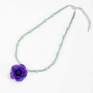 Soul Jewellery Purple Flower Necklace* Necklaces