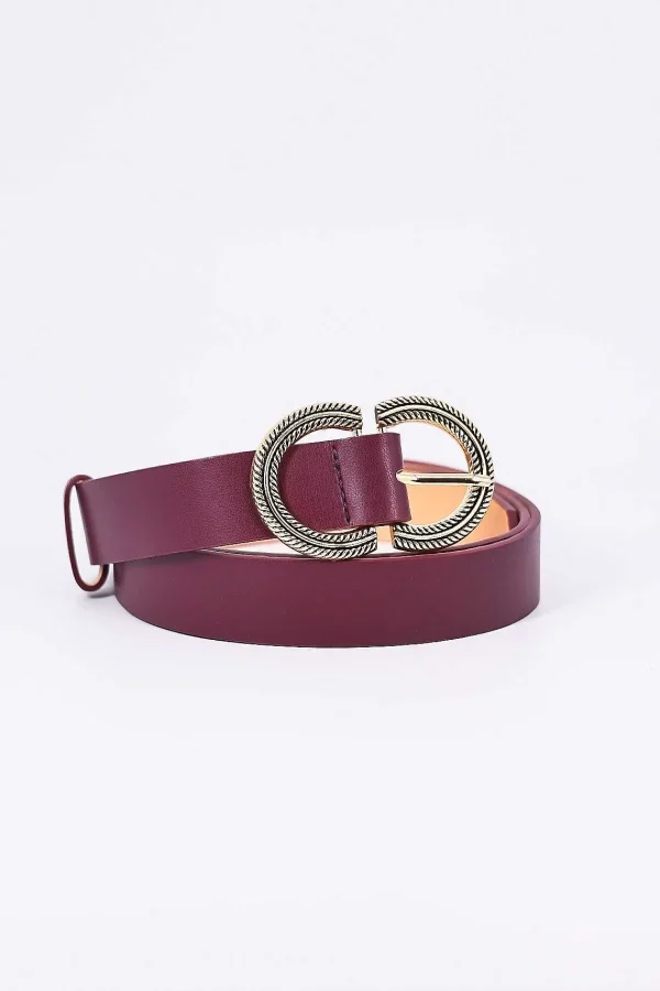 SOUL Accessories Purple Half Circle Belt In S/M* Belts