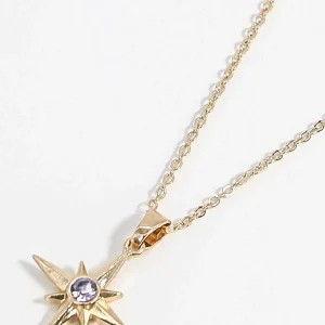 Soul Jewellery Purple Stone Star Necklace* Necklaces