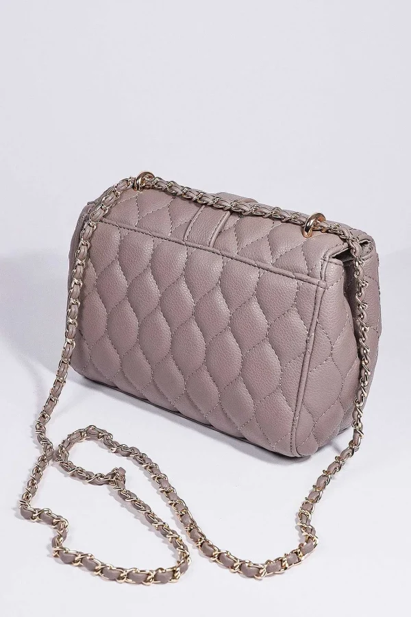 SOUL Accessories Quilted Petite Crossbody In Mink* Her