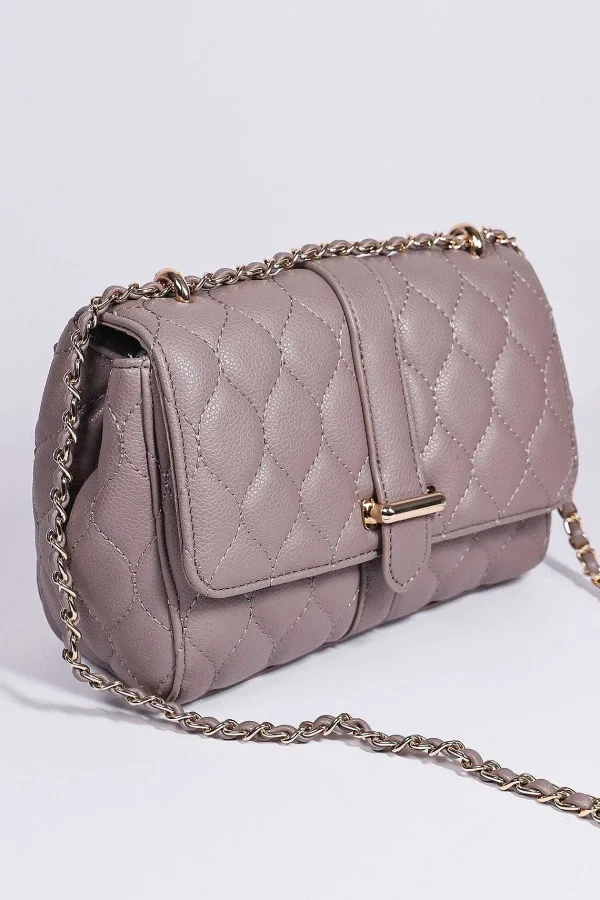 SOUL Accessories Quilted Petite Crossbody In Mink* Her