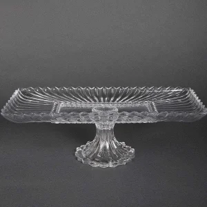 Killarney Crystal Rectangular Footed Serving Plate* Homeware