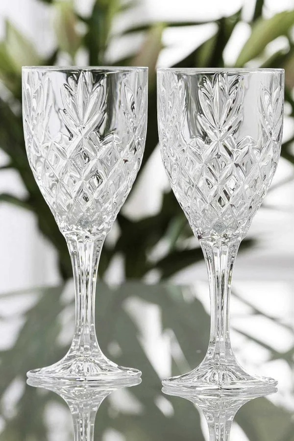 Galway Crystal Renmore Wine Goblets Set Of 4* Homeware