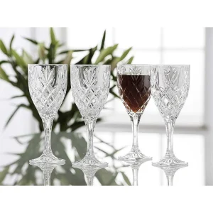 Galway Crystal Renmore Wine Goblets Set Of 4* Homeware