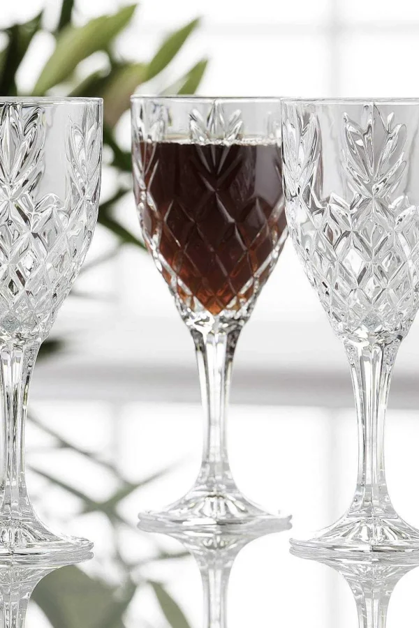 Galway Crystal Renmore Wine Goblets Set Of 4* Homeware