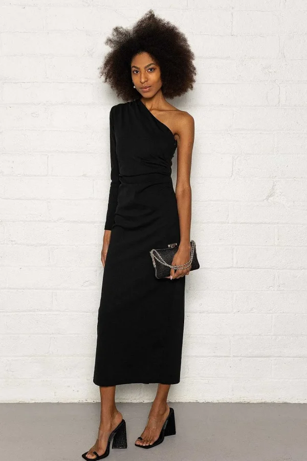 Pala D'oro Sport Robyn Midi Dress In Black*Women Dresses & Jumpsuits