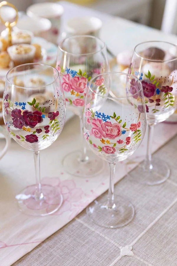 Rosa Belle Wine Glass Set Of 4* Homeware