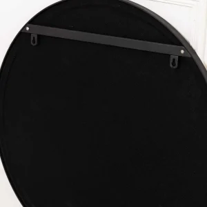 Carraig Donn HOME Round Black Modern Mirror* Homeware