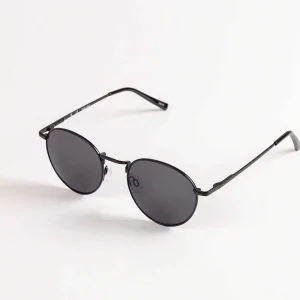 Vero Moda Accessories Round Frame Sunglasses In Black* Sunglasses