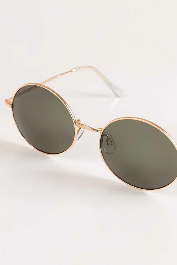 Vero Moda Accessories Round Gold Frame Sunglasses* Teenager