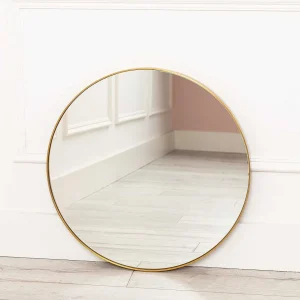 Carraig Donn HOME Round Gold Modern Mirror* Homeware