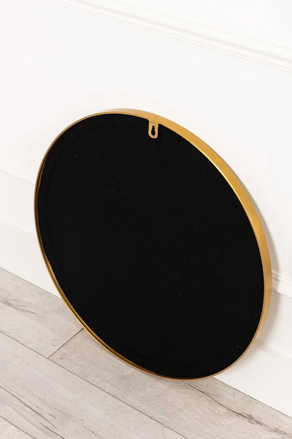 Carraig Donn HOME Round Gold Modern Mirror* Homeware