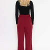 Rowen Avenue Rubix Pant In Burgundy*Women Jeans & Trousers