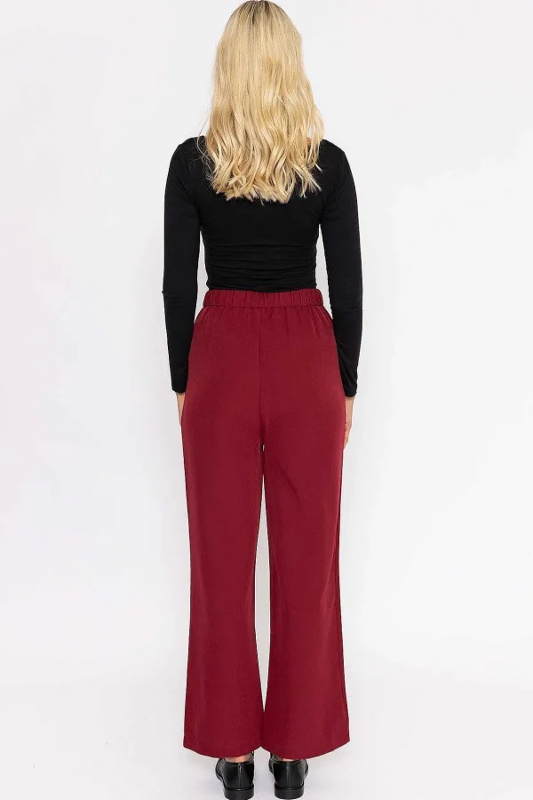 Rowen Avenue Rubix Pant In Burgundy*Women Jeans & Trousers