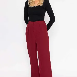 Rowen Avenue Rubix Pant In Burgundy*Women Jeans & Trousers