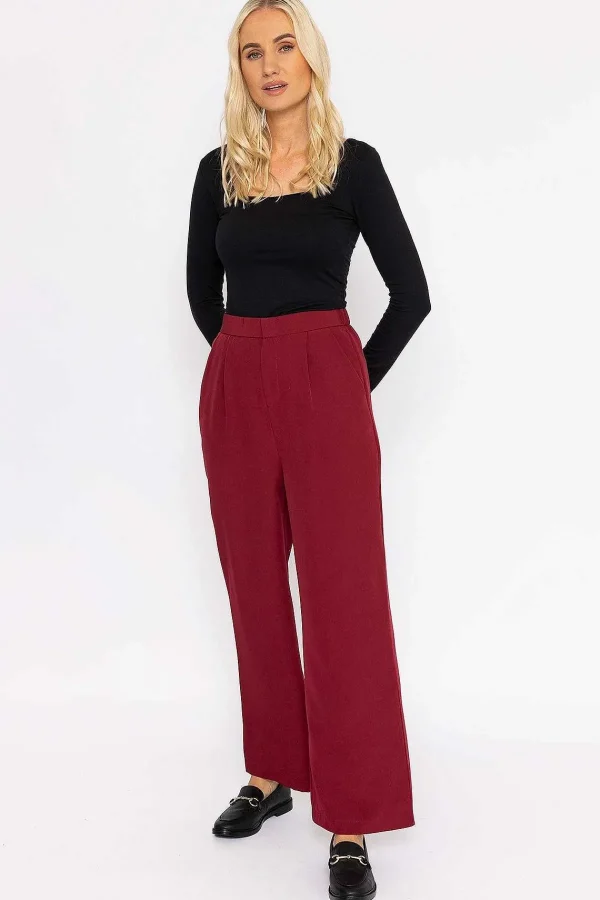 Rowen Avenue Rubix Pant In Burgundy*Women Jeans & Trousers