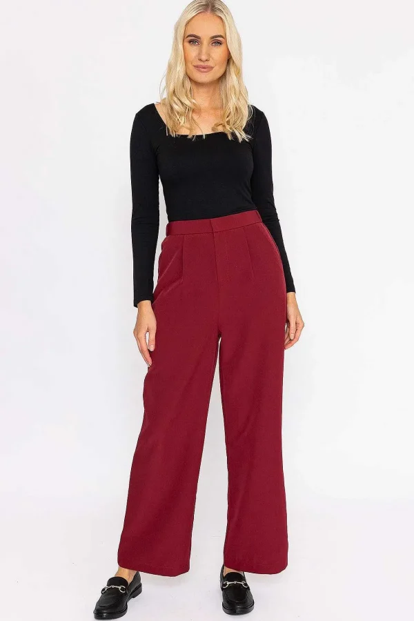 Rowen Avenue Rubix Pant In Burgundy*Women Jeans & Trousers