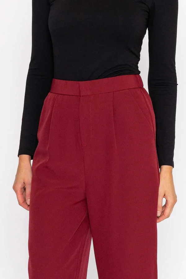 Rowen Avenue Rubix Pant In Burgundy*Women Jeans & Trousers