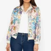 Pala D'oro Sage Printed Bomber Jacket*Women Coats & Jackets