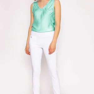 Rowen Avenue Satin Cami In Mint*Women Tops & Blouses