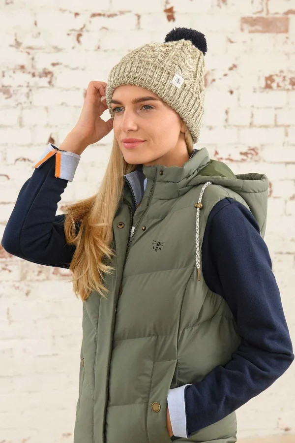 Lighthouse Savannah Gilet In Khaki*Women Coats & Jackets
