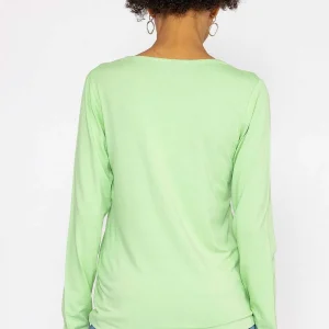 Kelly & Grace Weekend Scoop Neck Tee In Mint*Women Tops & Blouses