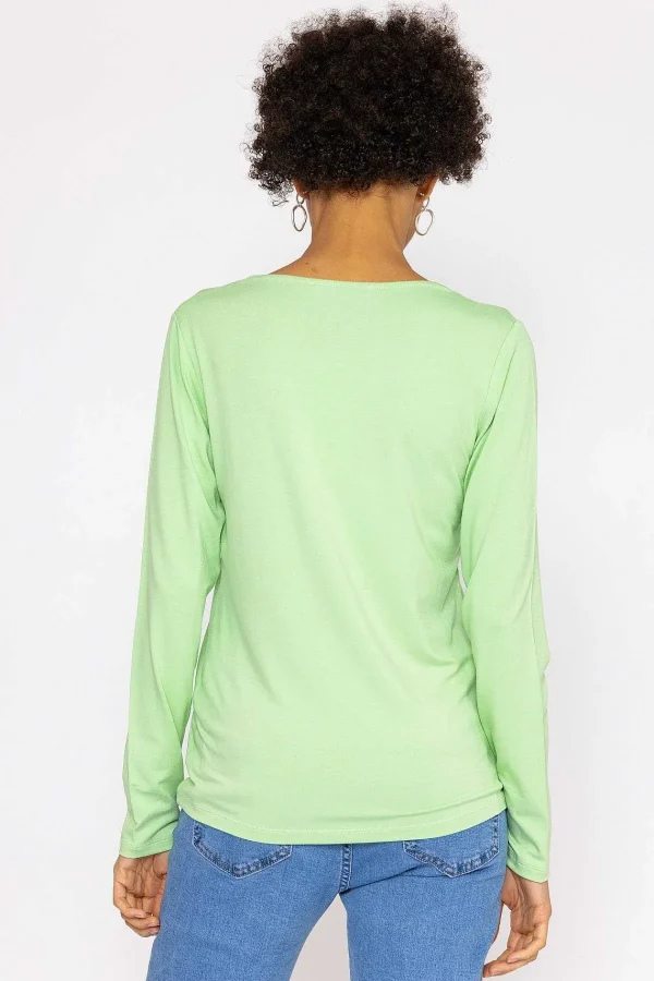 Kelly & Grace Weekend Scoop Neck Tee In Mint*Women Tops & Blouses