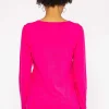 Kelly & Grace Weekend Scoop Neck Tee In Pink*Women Tops & Blouses