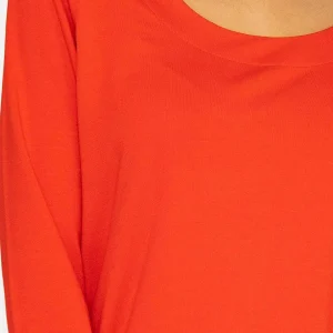 Kelly & Grace Weekend Scoop Neck Tee In Red*Women Tops & Blouses