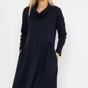 Pala D'oro Scuba Roll Neck Midi Dress*Women Dresses & Jumpsuits