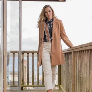 J'aime la Vie Seamless Hem Jeans In Cream*Women Jeans & Trousers